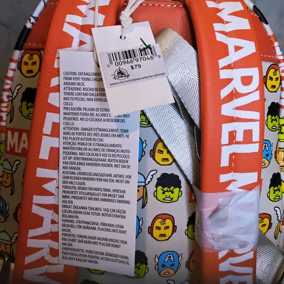 "Marvel The Avengers" Loungefly Mini Backpack NWT - Picture 9 of 9